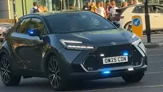*COVERT* Metropolitan Police Toyota CH-R Responding to a unknown job in London 