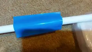 Герметизируем  стыки антенны COMET GP9M