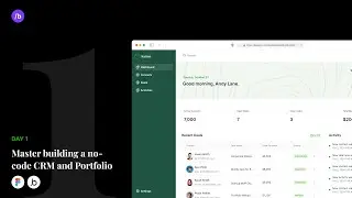 Build Your Freelance CRM and Portfolio with No-Code Tools (Bubble.io)