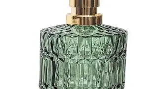 Glass Bottle Green Soap Dispenser Press Pump Dispensers Sink Detergent Holders Household for Hand Tr