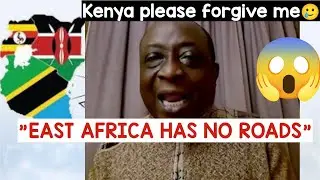 EAST AFRICA HAS NO ROADS😱Kenyans react to Ivorian Journalist Mamadou Gaye🔥