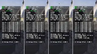 MSI GE66 10870H RTX 3080 Silent vs Balanced vs Extreme Performance vs Ex Performance CoolerBoost