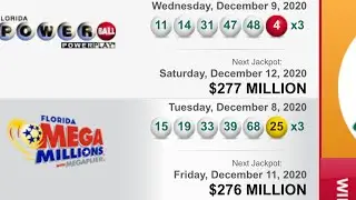 277,000,000 Breakdown Mega Millions and Powerball Dster Coordinate Quadrant System as of 12/11!