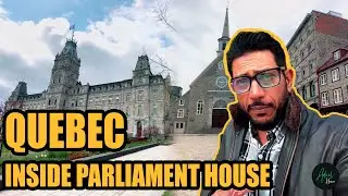 Exploring Quebec City's Timeless Elegance: Inside Parliament House, Canada's Oldest City