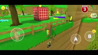 3 stickers and 2 chests in Super Bear 
