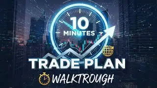 ​The 10-Minute High-Level Trade Plan Walkthrough #forex #ict #smc 