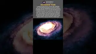 Spiral galaxy with 400 billion stars rotates at 900,000 km/h #space #shorts