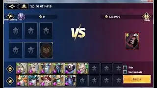 Infinite MagicRaid - Spire of Fate - Boss Anze - Day 3