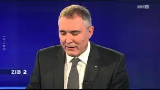 Robert Lugar, Team Stronach, vs. Ewald Stadler, BZÖ (ZiB 2, ORF, 18. Oktober 2012)
