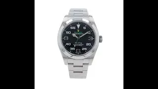 Rolex Air-King Pre Owned Watch Ref 116900