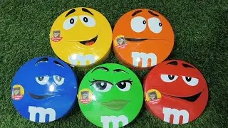 2 Minutes Satisfying with Unpacking Yummy Paw Patrol and Delicious M&M'S Candy From Funny Tins ASMR