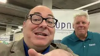 CES2019: Hupnos anti snoring mask... will be testing this soon!