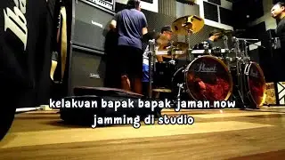 jam session with zenitstar Indonesia || musicalls studio -eper ngeband