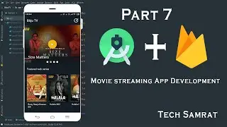 Android Movie streaming App Development || Firebase data entry || Part 7