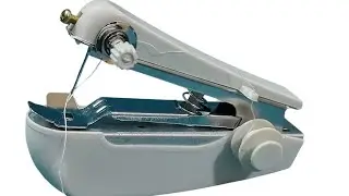 c&oacute;mo usar mini m&aacute;quina de coser port&aacute;til manual
