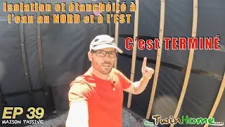 ISOLATION DU MUR NORD : Construire une maison passive.