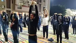 Daily yoga session/ Training centre Bipard gaya/ DEO,EA