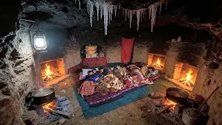 Surviving in Afghanistan's Deadliest Cave | Cooking & Family Life in Total Darkness