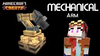 Minecraft Create: всё о механической руке