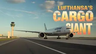INCREDIBLE Boeing 777F Lufthansa Cargo Operations at Vancouver International Airport