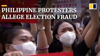 Philippine protesters allege presidential election fraud after Marcos Jnr victory