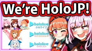 Calli and Kiara Are HoloJP Now Apparently 【Mori Calliope / Hololive EN】
