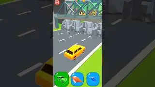 shape-shifting car race hyper casual game Level -8 #funny #shapeshifting