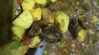 Ukabi thongba, Anabas Curry. Mukbang #mukbang #ukabi