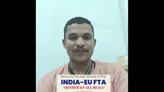 India - EU 'Mother Of All Deals'