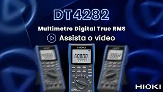 DT4282 - O mult&iacute;metro profissional para medi&ccedil;&otilde;es de alta precis&atilde;o em ambientes industriais - HIOKI