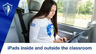 Lynn Fighting Knights use the iPad inside and outside of the classroom