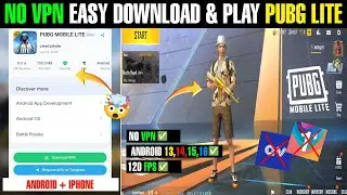 No Vpn Easy Download & Play Pubg Lite | Pubg Lite Bina Vpn Ke Kaise Khele