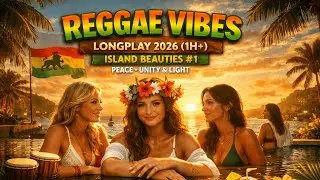 Reggae Vibes Longplay 2026 1H+  Island Beauties #1 • Peace, Unity & Light