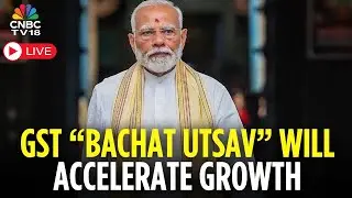 PM Modi LIVE: PM Modi's Maga Address To The Nation | GST 2.0 Reforms | N18L