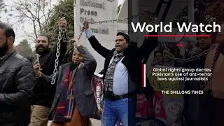 Global rights group decries Pakistan's use of anti-terror laws against journalists