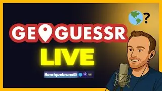GeoGuessr ao vivo!! Bora!!