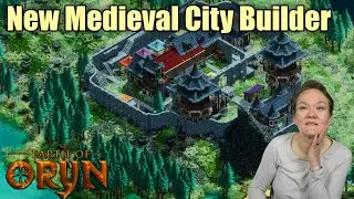 Brand New Medieval City Builder || Earth of Oryn