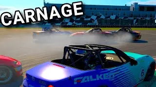 Can I Survive This TIGHT Field? MX5 Oschersleben