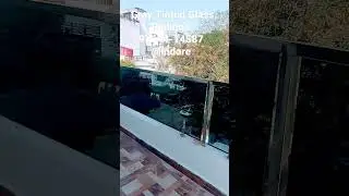 Gray Tinted Glass Railing's 97544-14587,  #indore #glassrailing #Graytintedglass