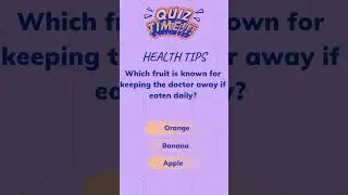 Fruit That Keeps the Doctor Away