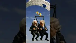 Modi vs Trump funny shorts |Modi ne Trump ko hila diya 🤯 #funny #shorts