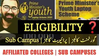 LAP TOP SCHEME | ELIGIBILITY | Affiliated Colleges | Govt Colleges | Private Colleges | 1 Lac Laptop