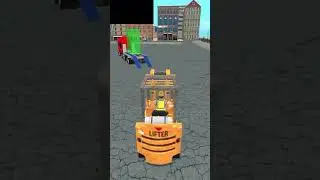 ForkLift drive and load into trailer