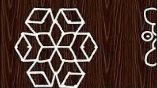 Simple and easy Daily rangoli 🌺 #easyrangoli 