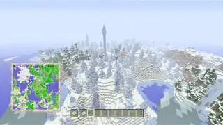 Minecraft Xbox One / PS4 TU54 Seed: Large Ice Spikes + Mesa Biome near Spawn
