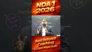 English for NDA.High Scoring Topic 90 DAYS PLAN .NDA coaching in Laxmi Nagar,DELHI.#nda2026#nda