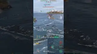 Z-42 TORP KILL 💥 | BB DOWN in a BOTTLENECK + TORP DODGE #worldofwarships #wows #gaming