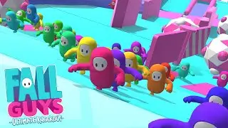 Dominating on Fall Mountain! - FALL GUYS: Ultimate Knockout