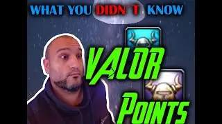 Valor Points - Before and Now