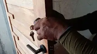 Installing A Dead Bolt Lock For Main Door